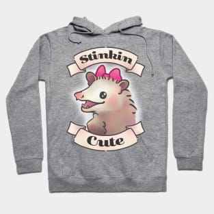 Stinkin Cute Opossum Hoodie